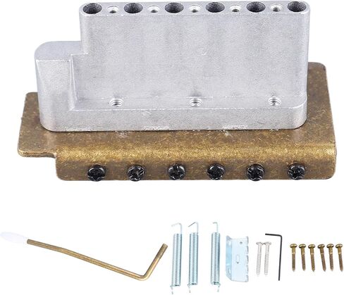 Electric Guitar Single Swing Tailpiece B, Guitar Metal B Replacement, Tlo System Set with Zinc y Iron truction, 8 Ss 3 Hook Sps Included, for in Kuwait