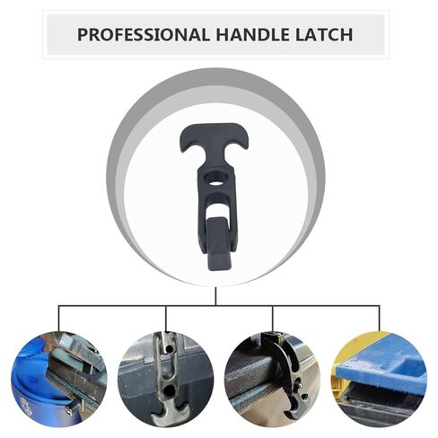 Cabilock 2 Sets Flexible Rubber T-Handle Draw Latches with Metal Lock for Toolboxes, Rvs, and Golf Carts – Shock-Absorbing, Stretchable Draw Latch for Industrial and Cart Accessories in Saudi Arabia