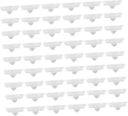 100pcs Clear Self Adhesive Bumper Pads for Cabinet Doors Furniture Transparent Collision Protection for Table Tops Glassware Easy to Install and Durable Design in Saudi Arabia