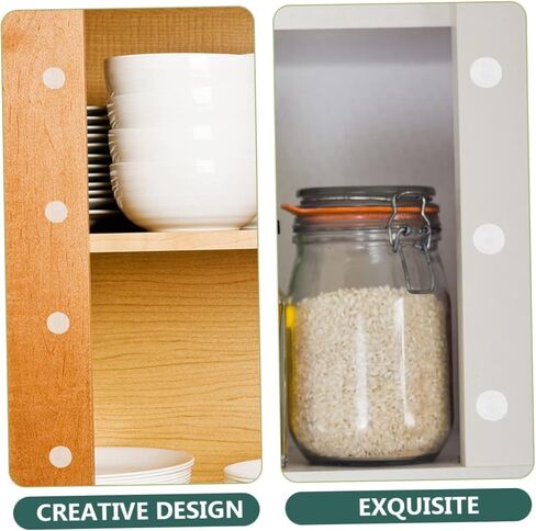 100pcs Clear Self Adhesive Bumper Pads for Cabinet Doors Furniture Transparent Collision Protection for Table Tops Glassware Easy to Install and Durable Design in Saudi Arabia