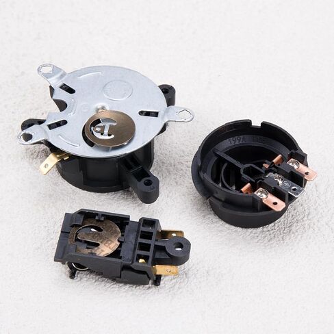 ZORZA 3Sets Universal Electric Kettle Thermostat Switch Connector Temperature Control Base Coupler Replacement Part for Home Kitchen Appliance Kettle Repair Accessories in Saudi Arabia