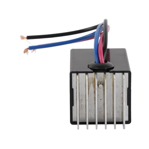 وحدة تحكم سرعة المحرك Ejoyous DC 12V/24V عالمية، قطعتان من مفتاح منظم السرعة الإلكتروني بدون خطوات للتحكم في سخان مروحة السيارة والشاحنة in Saudi Arabia