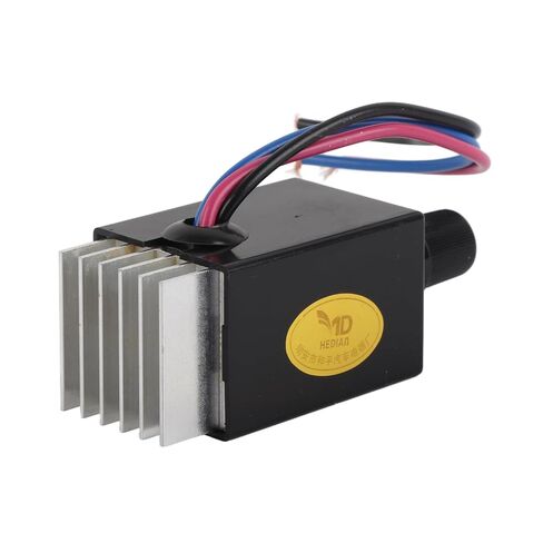وحدة تحكم سرعة المحرك Ejoyous DC 12V/24V عالمية، قطعتان من مفتاح منظم السرعة الإلكتروني بدون خطوات للتحكم في سخان مروحة السيارة والشاحنة in Saudi Arabia