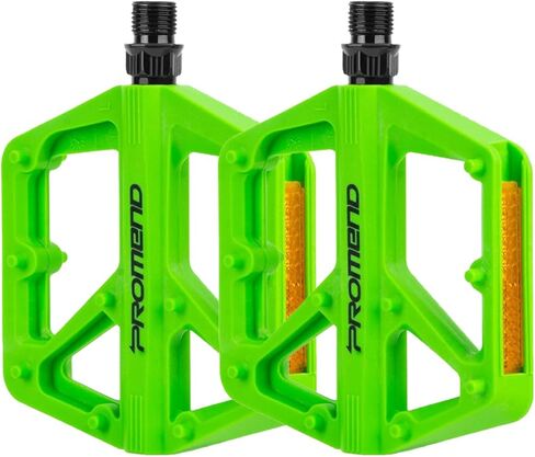 MTB Pedals Mountain Bike Pedals Non-Slip Lightweight Nylon Fiber Bicycle Platform Pedals for BMX MTB 9/16" in Kuwait