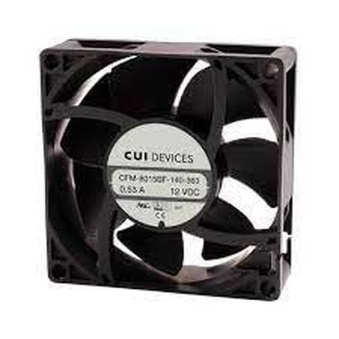 CFM-8038BF-1150-662, DC Fan, Sq80x38mm, 12VDC 3.04A, 15kRPM, 114.3CFM, 2wire in Saudi Arabia