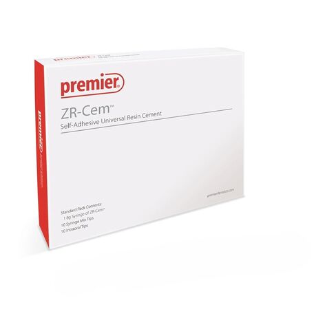 Premier Dental 3001560 ZR-CEM Self-Adhesive Resin Cement Syringe Opaque White 8 Gm in Saudi Arabia
