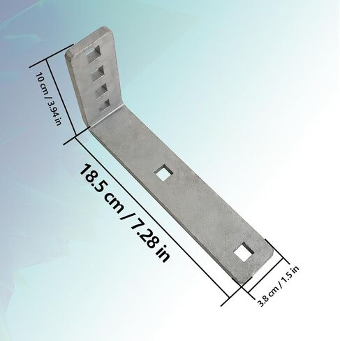 2 Pack Fender Brackets Mounts L Shaped Fit for Boat Flush Trailer 8" & 12" Fenders in Kuwait