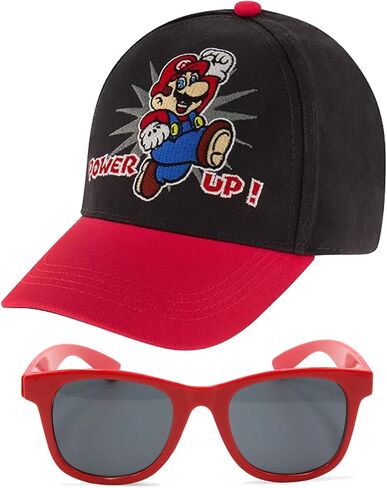 Nintendo Boys Super Mario Bros. Cotton Baseball Cap (Size 4-7) ، Size Age 4-7 ، Super Mario in Kuwait