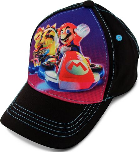 Nintendo Boys Super Mario Bros. Cotton Baseball Cap (Size 4-7) ، Size Age 4-7 ، Super Mario in Kuwait