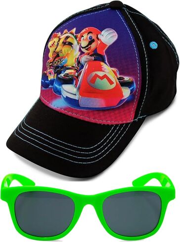 Nintendo Boys Super Mario Bros. Cotton Baseball Cap (Size 4-7) ، Size Age 4-7 ، Super Mario in Kuwait