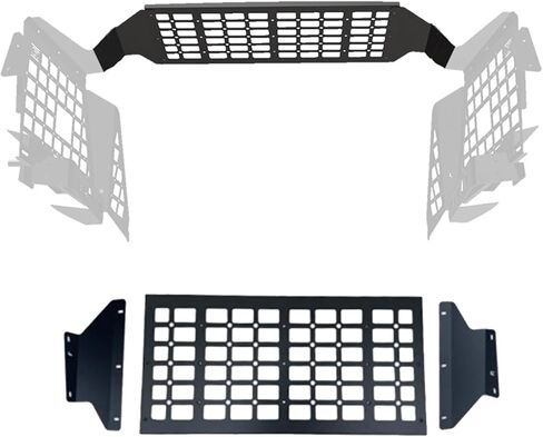 CTH for Toyota Land Cruiser LC250 2024 2025 Rear Trunk Modification Molle Panel Cargo Storage Bracket Panel Trunk Organizers Storage Bracket Shelf Luggage Holder Shelf Car Accessories Kit in Kuwait