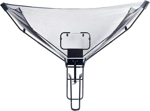 Automatic Basketball Return Net & Shot Trainer - Portable Training Equipment with 180° Rotating Chute, Reduces Ball Chase Time, Practice Efficiency in Kuwait