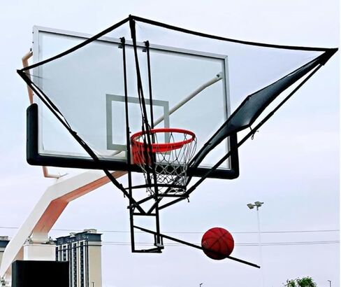 كرة السلة المحمولة من أجل الملعب أو الممر - تصميم سريع الفك لسهولة التخزين، شبكة خارجية مقاومة للبهتان تحافظ على الأداء في الشمس in Kuwait