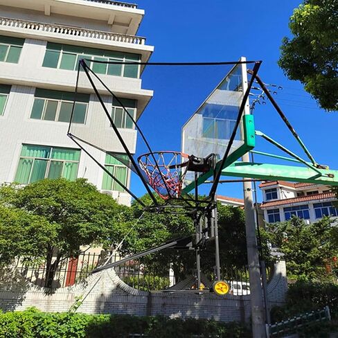 Durable Iron Frame Basketball Rebounder Net - Built for Long-Term Training Use, Rustproof Construction Withstands Seasons of Outdoor Exercise in Kuwait