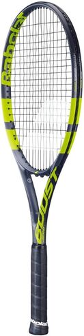 Babolat Boost Aero Strung Tennis Racquet, Grey Green/Yellow in Saudi Arabia