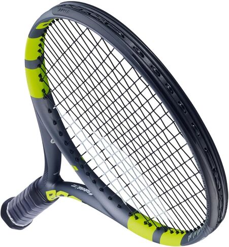 Babolat Boost Aero Strung Tennis Racquet, Grey Green/Yellow in Saudi Arabia