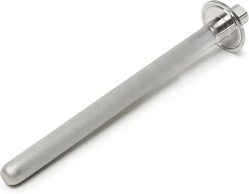 حجر نشر الطويق ثلاثي المشبك 1.5 بوصة من الفولاذ المقاوم للصدأ، كربنة ثلاثية المشبك 1.5 بوصة، حجر تهوية 2 ميكرون، توصيل ذكر 1/4 بوصة مدخل ثاني أكسيد الكربون NPT، طول 4 بوصة لمعدات تهوية المشروب in Kuwait