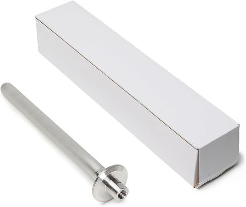 حجر نشر الطويق ثلاثي المشبك 1.5 بوصة من الفولاذ المقاوم للصدأ، كربنة ثلاثية المشبك 1.5 بوصة، حجر تهوية 2 ميكرون، توصيل ذكر 1/4 بوصة مدخل ثاني أكسيد الكربون NPT، طول 4 بوصة لمعدات تهوية المشروب in Kuwait