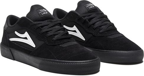 Lakai Cambridge Low-Top Men’s Skateboarding Shoes – Black Suede, Size 10 US – Durable, Grippy & Breathable Skate Shoes for Men – Men’s Skateboard Shoe, Low Top Skater Shoe in Saudi Arabia