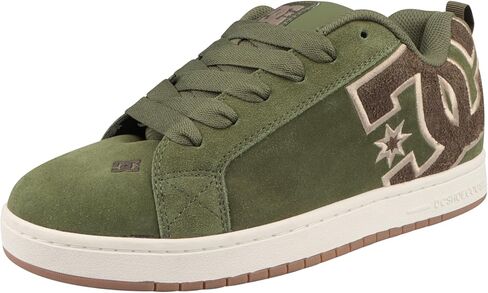 DC Court Graffik SE Shoes - Olive/Dark Green in Saudi Arabia