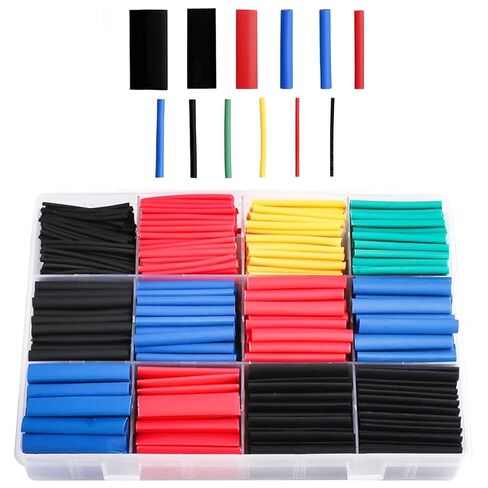 Heat Shrink tubing kit,750PCS Wire Shrink wrap tubing Shrink Tube for Wires, Wire Heat Shrink tubing with Adhesive in Kuwait