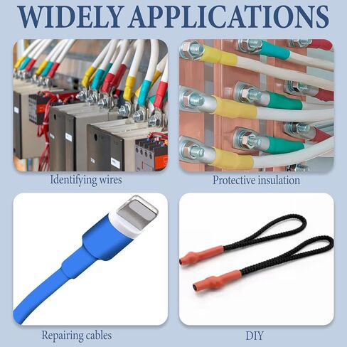 Heat Shrink tubing kit,750PCS Wire Shrink wrap tubing Shrink Tube for Wires, Wire Heat Shrink tubing with Adhesive in Kuwait