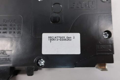 قاطع دائرة 1P 15A AMP 120V-AC من كاتلر هامر CHFP115DF in Kuwait