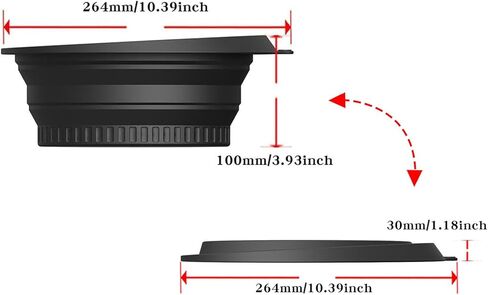 وعاء ثلج للوجه - حوض للوجه، حوض غسيل أسطواني للوجه قابل للطي من السيليكون مع صينية مكعبة مدمجة للتبريد للمطبخ المنزلي والمنتجعات الصحية in Kuwait