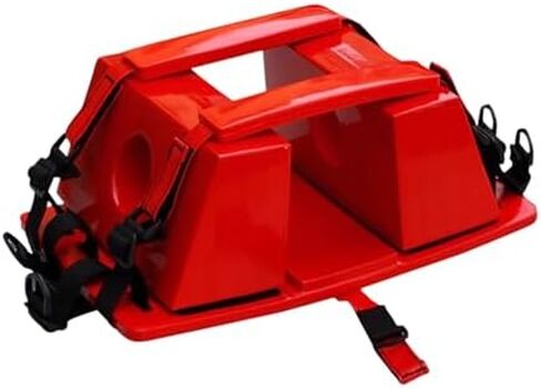 Foldable Spine Board Stretcher with Head Immobilizer - Water Rescue Floating Stretcher, 350 lbs Capacity for Lifesaving in Open Water Emergencies in Saudi Arabia