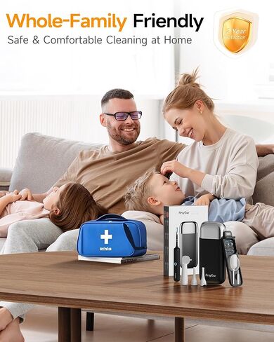 Flexible Ear Wax Removal Tool Camera, Wireless Ear Cleaner with 10MP HD Otoscope, Painless Tweezers, 12 Soft Tips, 3 Inspection Heads, Portable Earwax Removal Kit with Camera for Adults/Kids in Saudi Arabia
