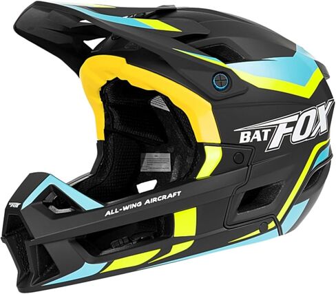 خوذة دراجة هوائية جبلية كاملة الوجه من باتفوكس للرجال والنساء البالغين، خوذة داونهيل DH BMX MTB in Kuwait