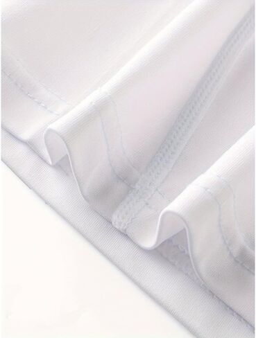 Men's Quick-Dry Stretch Fitness Shirt- High Neck Long Sleeve Workout Top (White,Large) in Saudi Arabia