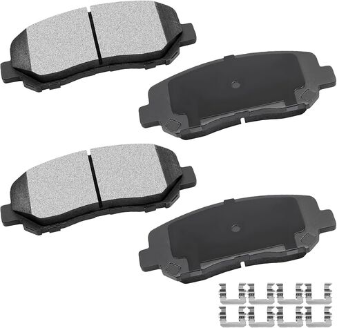 cciyu 4pcs Front Ceramic Brake Pads Kits 2015-2016 for Chrysler 200,2013-2016 for Dodge Dart in Kuwait