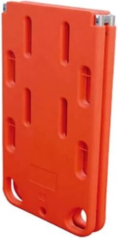 Emergency Rescue Spine Board Stretcher, Water Floating Life Board with Seat Belt, Durable Two-Fold PE Stretcher Supports 350lbs for First Aid and Water Rescue in Saudi Arabia