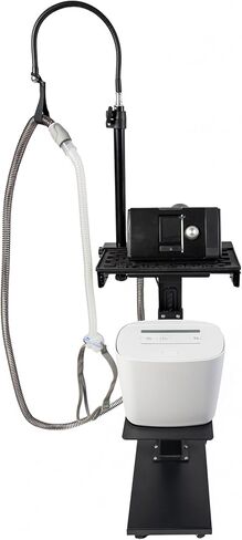 حامل جهاز CPAP BiPAP قابل لضبط الارتفاع مع عجلات قفل وحامل خرطوم وبساط حماية - يمنع المطر ويقلل الضوضاء والاهتزاز - متوافق مع معظم أجهزة CPAP وBiPAP in Saudi Arabia