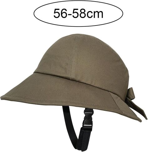 B Baosity Bicycle Helmet Shaped Sun Hat for Women's Cycling, Everyday Wear, Work - Green in Saudi Arabia