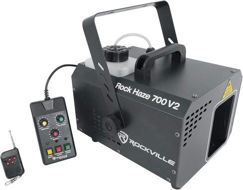 Audiosavings Bundle:(2) ADJ Hydro Beam X12 Light Bundle with ROCKFORCE Controller & Cable, (2) RTP32B Stand, ROCKBOOTH Facade, R1200L Fog Machine, (2) BAG1200 Bag, ROCKHAZE Hazer, Fluid(14 Item) in Saudi Arabia