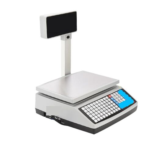 Cash Register Supermarket Electronic Weighing Integrated Register Barcode Scale Fruit Store Deli Printing Register Register Scale for Small Businesses in Saudi Arabia