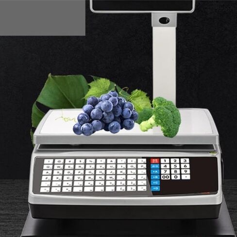 Cash Register Supermarket Electronic Weighing Integrated Register Barcode Scale Fruit Store Deli Printing Register Register Scale for Small Businesses in Saudi Arabia