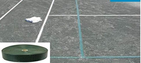 قائمة BuyBocceBalls لـ Har-Tru - صيانة ملعب التنس - 10 أو أقل أو خطوط ملعب بيكلبول - خطوط ممزوجة دائمة - أخضر - 200'L x 2" W (108-3679) in Kuwait