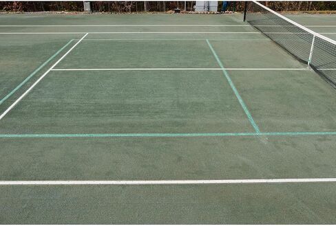 قائمة BuyBocceBalls لـ Har-Tru - صيانة ملعب التنس - 10 أو أقل أو خطوط ملعب بيكلبول - خطوط ممزوجة دائمة - أخضر - 200'L x 2" W (108-3679) in Kuwait