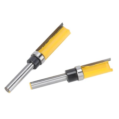 4Pcs Professional Milling Set 1/4 Inch Shockproof High Precision Woodworking Cutting Tools with Alloy Steel Blades for Flush Templates Slots and Complex Woodwork in Saudi Arabia