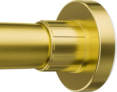 قضيب ستارة دش Ausemku مقاس 32-80 بوصة قابل للتعديل - قطر 2.54 سم شديد التحمل بدون حفر زنبركي قضيب دش، قضيب تلسكوبي مقاوم للصدأ غير قابل للانزلاق للحمام، أبيض in Kuwait