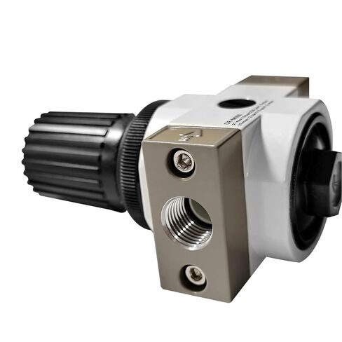 YSIL Air Compressor Pressure Regulator with Gauge Female Thread 1/4 NPT 0-180 PSI Adjustable OR-02 in Kuwait