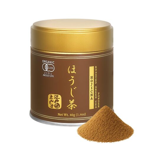 YEDOENSIS Hojicha Powder - Organic Japanese Roasted Green Tea Powder, JAS Certified Organic, Vegan, Gluten-Free (40g) in Saudi Arabia