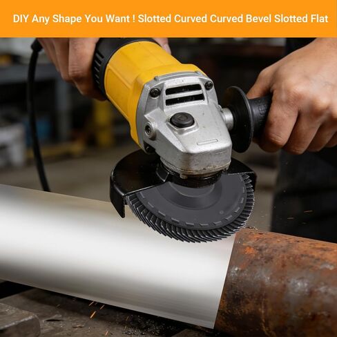 14 Pcs Angle Grinder Wood Carving Disc Set, Stump Grinding Tools for 4" or 4 1/2" Angle Grinder Flap Disc Flap Sanding Wheels for Woodworking Cutting Carving Sanding and Polishing in Saudi Arabia