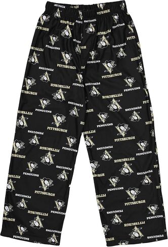 Outerstuff NHL Boys Youth Pittsburgh Penguins All-Over-Print Lounge Pajama Pants (4-18) in Saudi Arabia