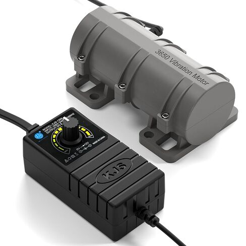 3800RPM Electric Motor, Vibration Motor DC 12V Vibrating Motor 10W Carbon Brush Motor w/Adjustable Power Supply for Electric Massage Chair Bed Industry Sieve Shaker More Vibrators in Kuwait