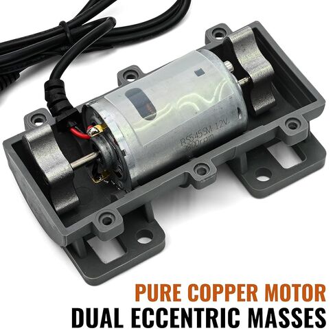 3800RPM Electric Motor, Vibration Motor DC 12V Vibrating Motor 10W Carbon Brush Motor w/Adjustable Power Supply for Electric Massage Chair Bed Industry Sieve Shaker More Vibrators in Kuwait