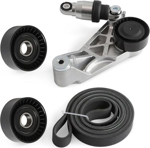 90K-38189A Serpentine Drive Belt Tensioner Idler Pulley Kit,for Ford Grand Marquis Crown Victoria,for Lincoln Town Car,for Mercury Grand Marquis 4.6L 2000 2001 2002,Belt Tensioner 38189 36100 6PK2310 in Saudi Arabia